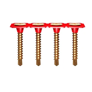 ZipStrip? Drywall to Metal 0.8 - 2.3mm Thick Collated Screws 6g x 42mm (1000pk)