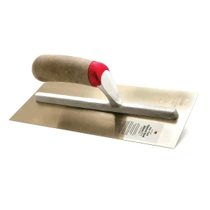 PlasterX? Heritage Golden Stainless Trowel with Leather Handle