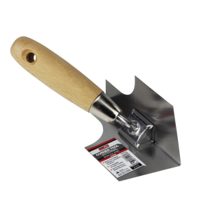 TradeMark Corner Tool 50mm S/Steel Wooden Handle
