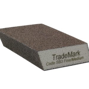 TradeMark Large Angled Sanding Block Fine/Med Grit