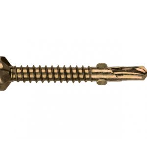 Self Drilling Countersunk Wing - Coarse Thread