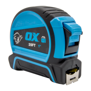OX Trade Double Locking Tape Measure 8m